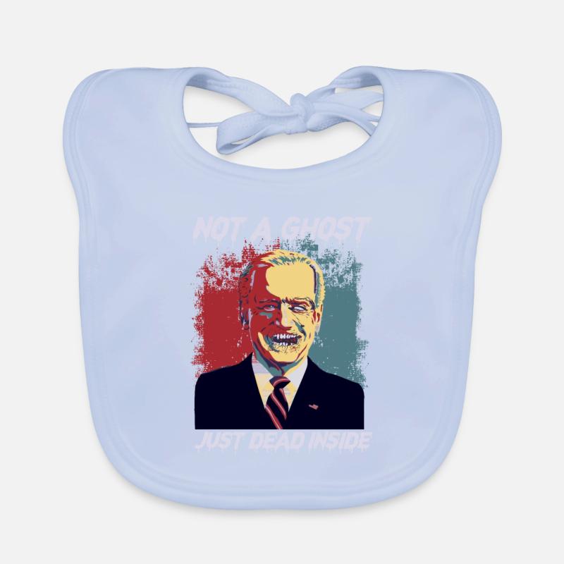 Not A Ghost Just Dead Inside Bidden Baby Bio-Lätzchen