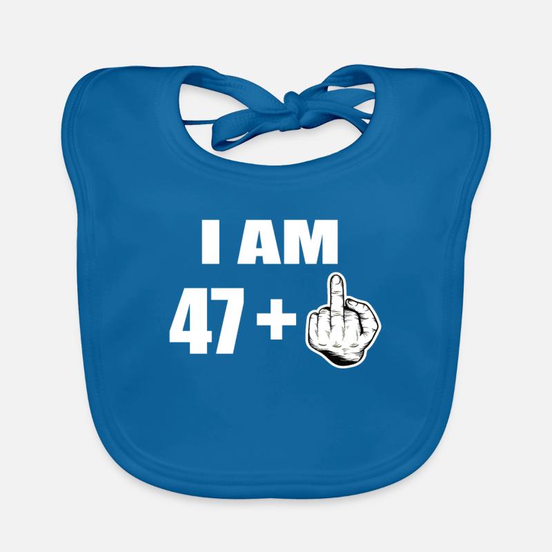 48th birthday Organic Baby Bibs