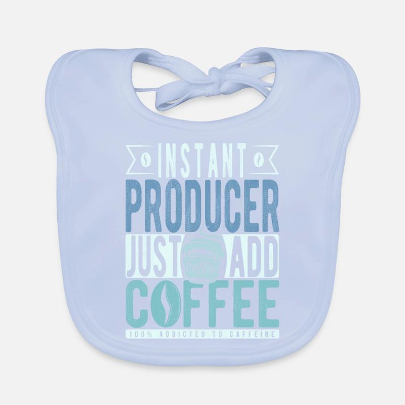 Hersteller Kaffee Spruch Baby Bio-Lätzchen