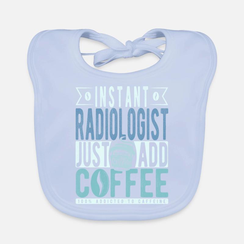 Café du radiologue Bavoir bio Bébé