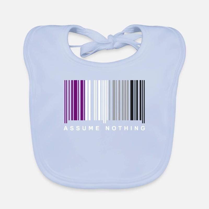 Code à barres asexué Bavoir bio Bébé