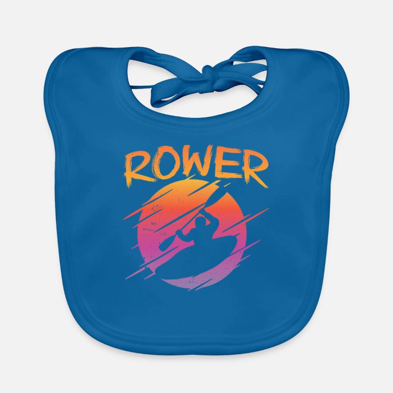 Rowing Rowing Rowing Rowing Rowing Organic Baby Bibs