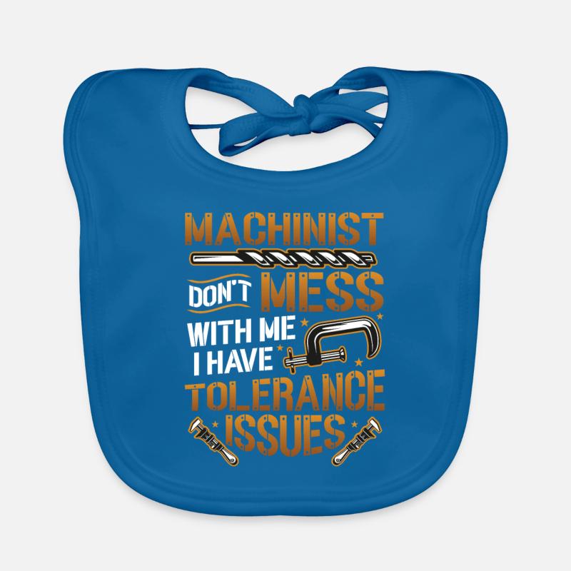 Machine operators have tolerance problems Organic Baby Bibs