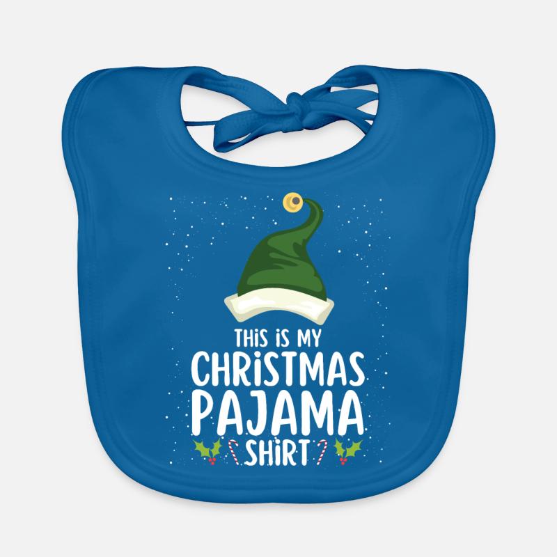 Pyjama de Noël Pyjama Chemise de nuit Bavoir bio Bébé