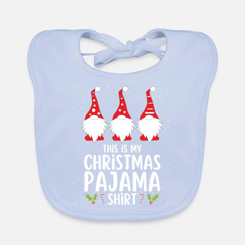 Pyjama de Noël Pyjama Chemise de nuit Bavoir bio Bébé