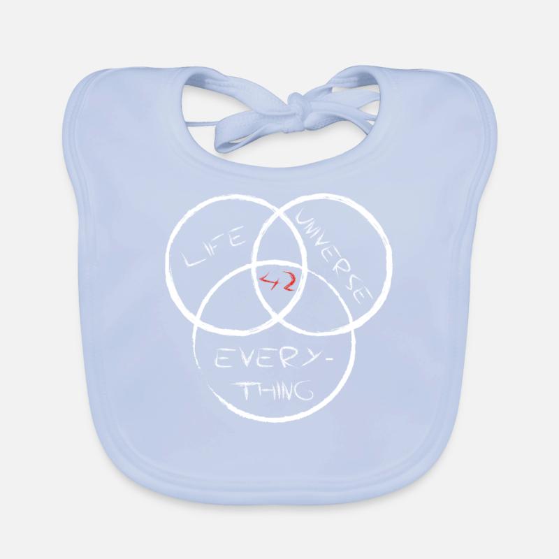 Life Universe Everything 42 Answer Organic Baby Bibs