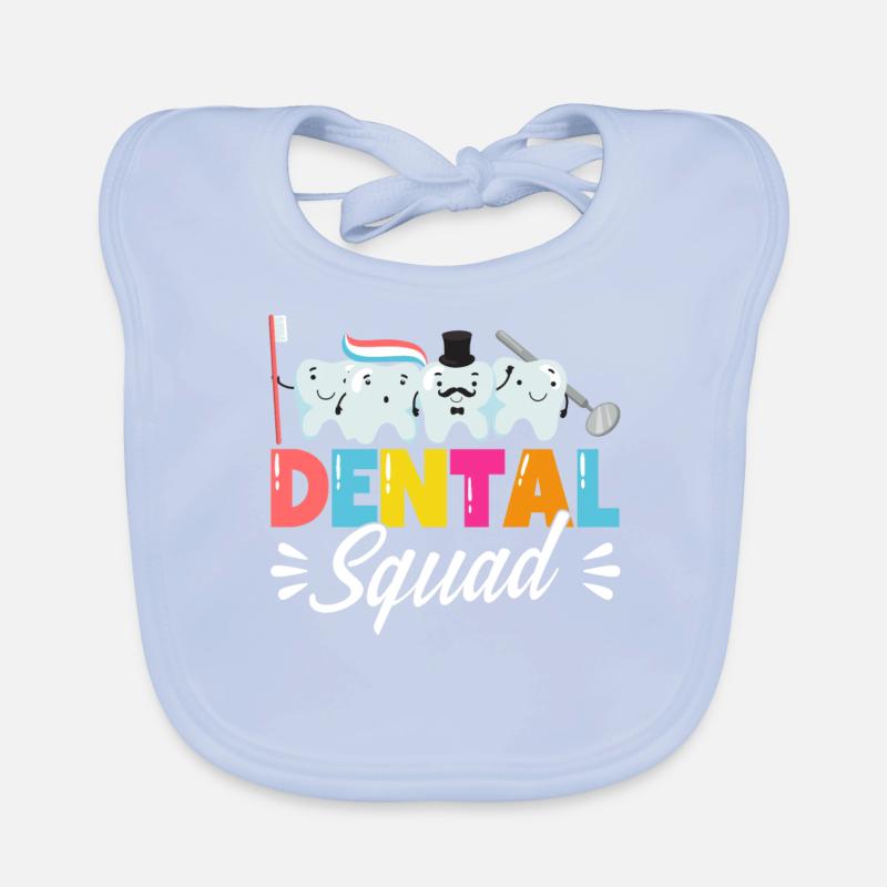 Dental Squad Organic Baby Bibs