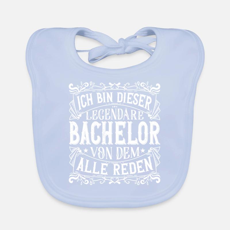 Ich bin dieser Legendäre Bachelor Geschenk Baby Bio-Lätzchen