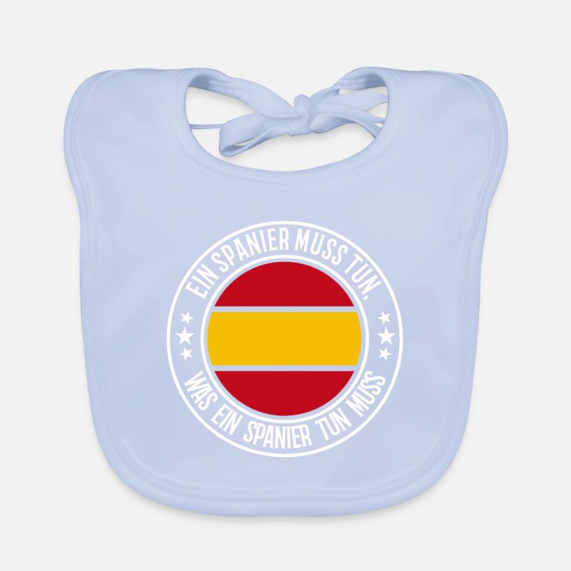 Ein Spanier muss tun Baby Bio-Lätzchen