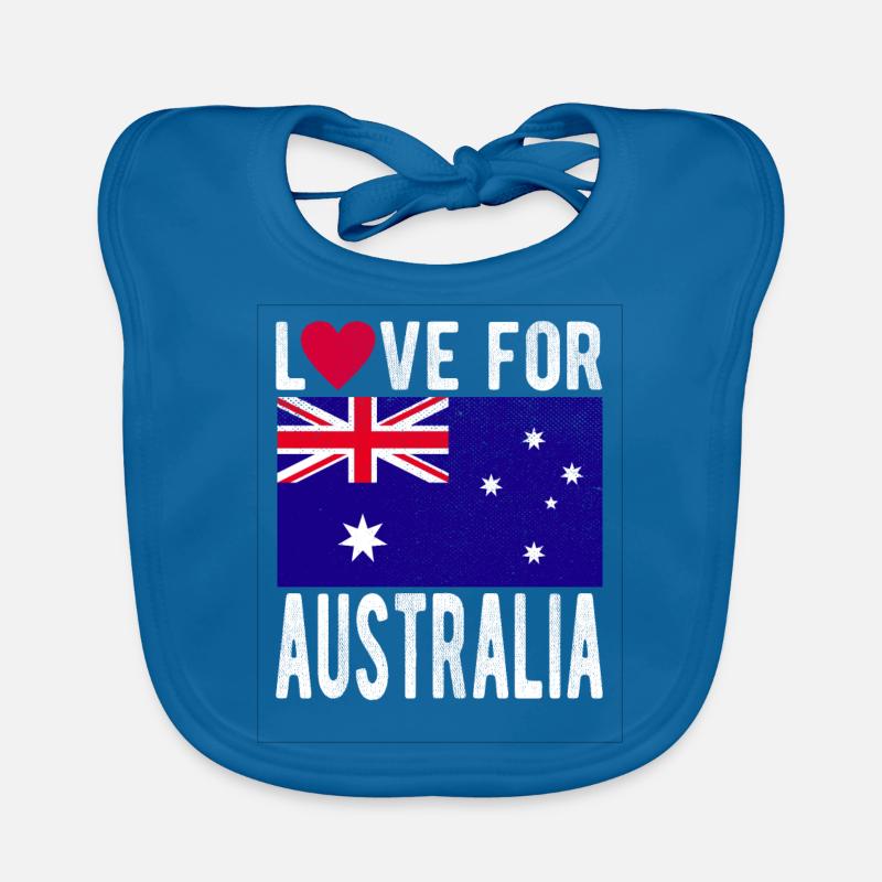 Australia Souvenir Organic Baby Bibs