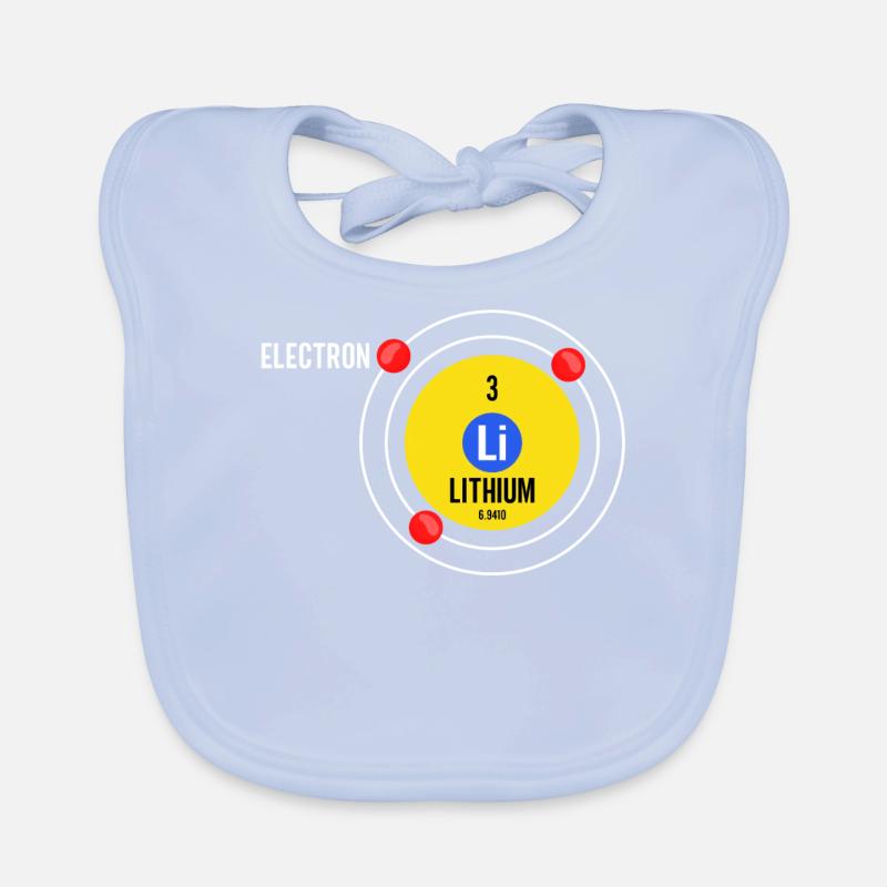 Chimie atomique du lithium pour les enseignants de chimistes Bavoir bio Bébé