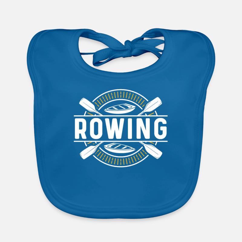 Rowing Rowing Rowing Rowing Rowing Organic Baby Bibs
