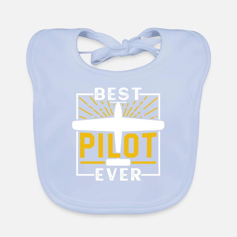Der Beste Pilot Aller Zeiten Kleinflugzeug Jet Baby Bio-Lätzchen
