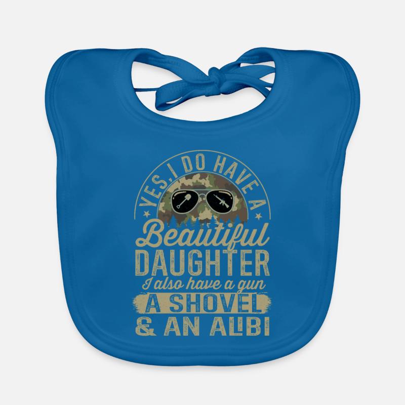 Dad-a-base Lifestyles Dad Witze Daddy Vatertag Baby Bio-Lätzchen