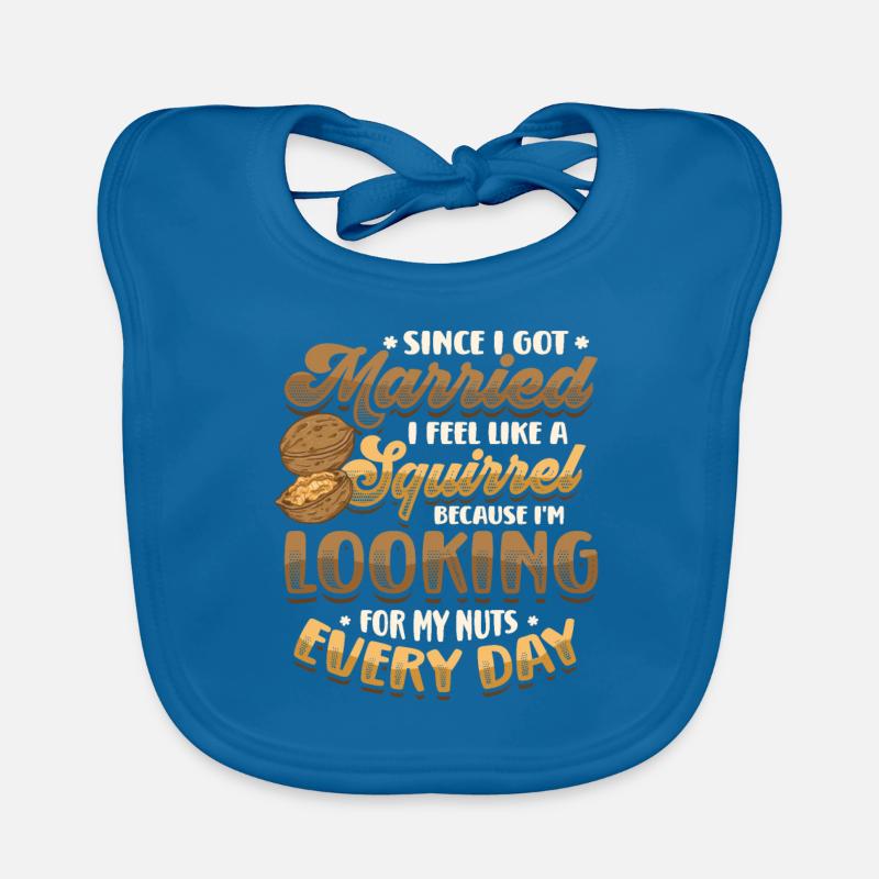 Povero marito Bavaglino ecologico per neonato