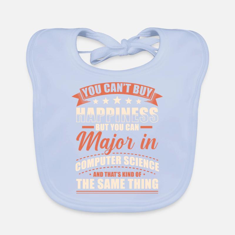 Computer Science Degree Organic Baby Bibs