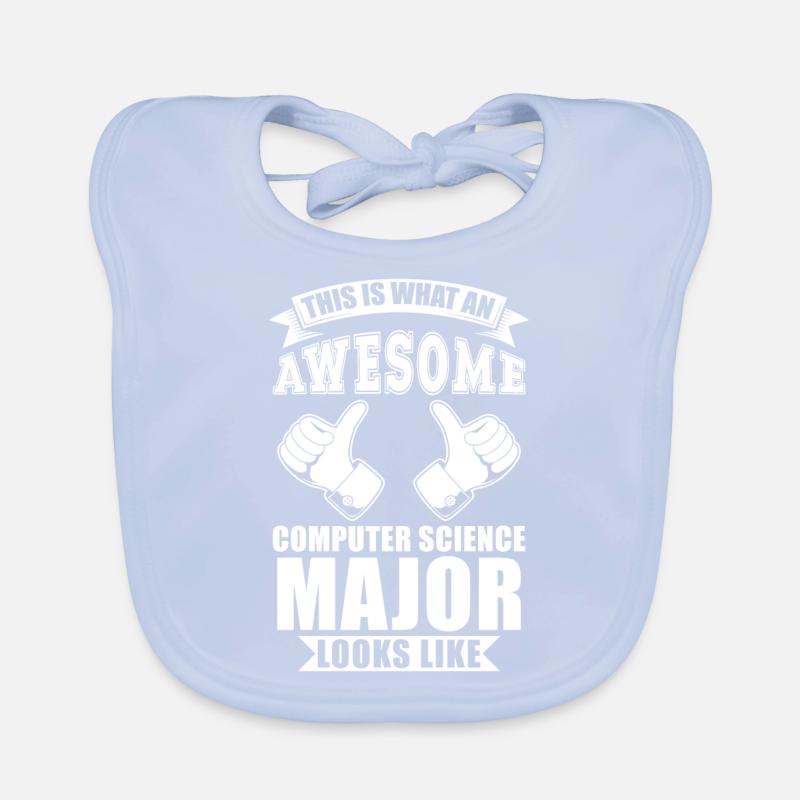 Computer Science Degree Organic Baby Bibs