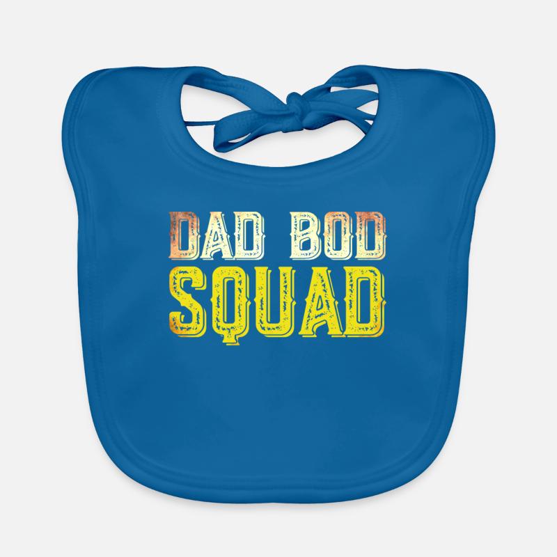 Dad Bod Squad Organic Baby Bibs
