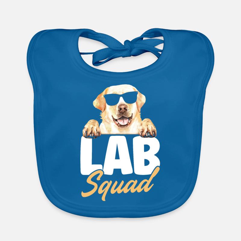 Lab Squad Labrador Baby Bio-Lätzchen