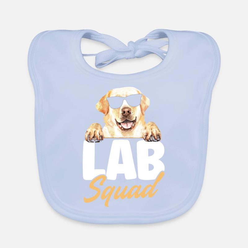 Lab Squad Labrador Baby Bio-Lätzchen