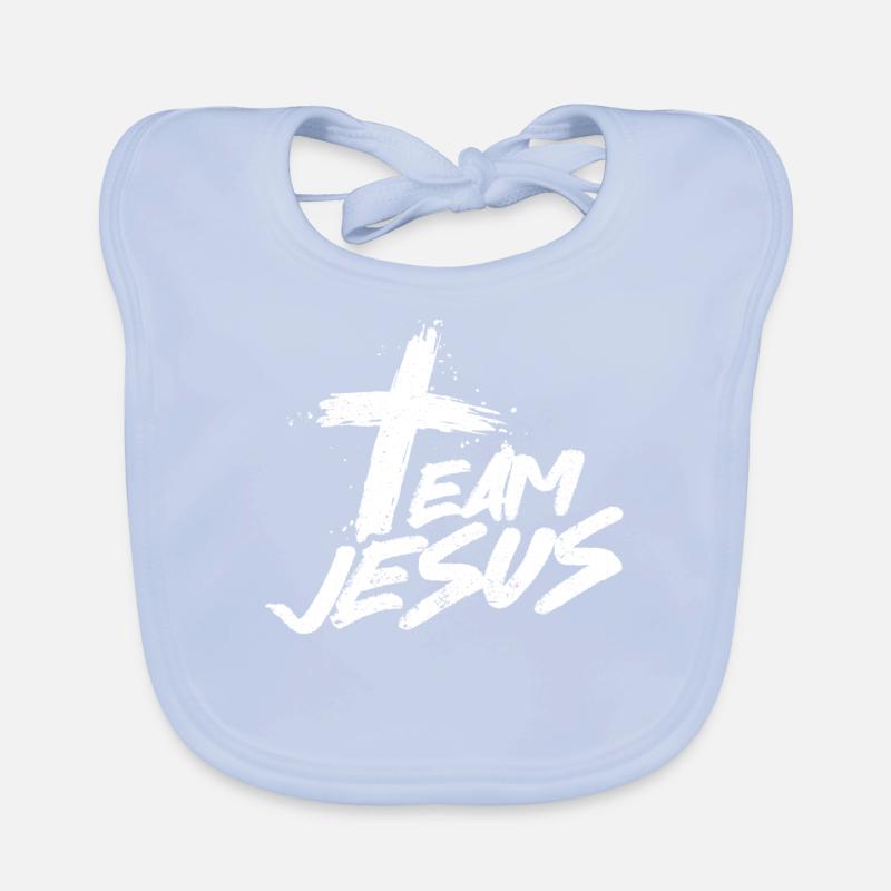 Team Jesus Baby Bio-Lätzchen