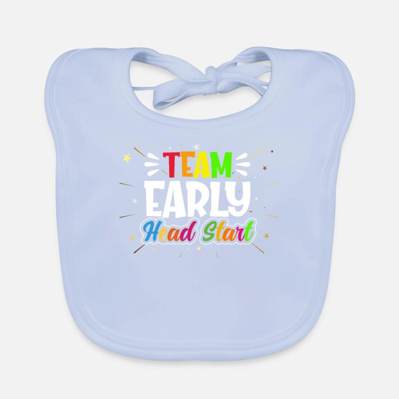 Début d’équipe Head Start Bavoir bio Bébé