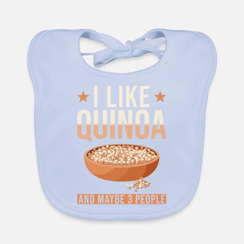 Dicton du quinoa Bavoir bio Bébé