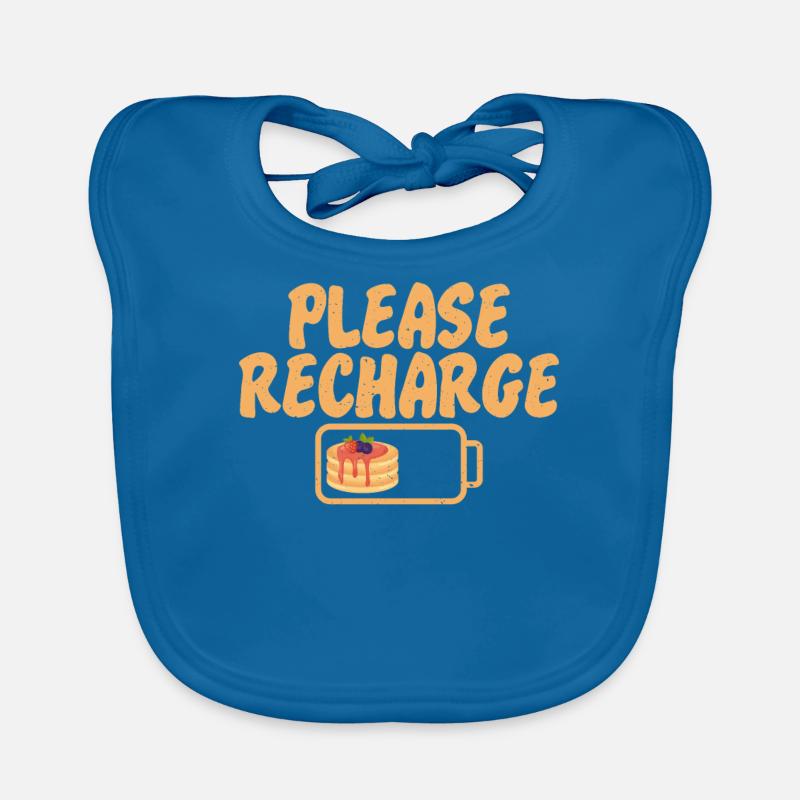 Pancake Lover Gift Organic Baby Bibs