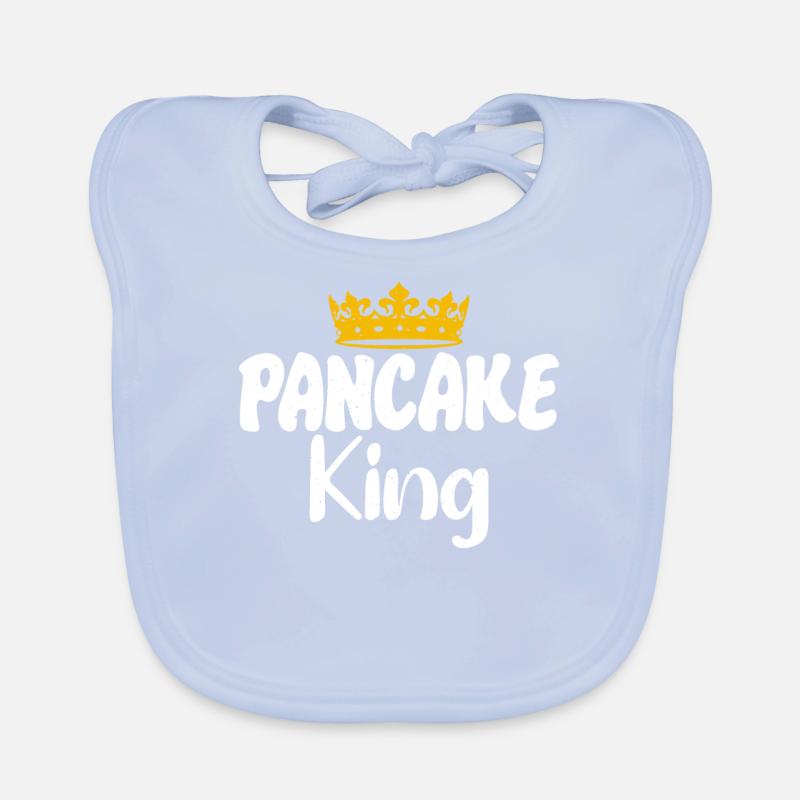 Pancake Lover Gift Organic Baby Bibs