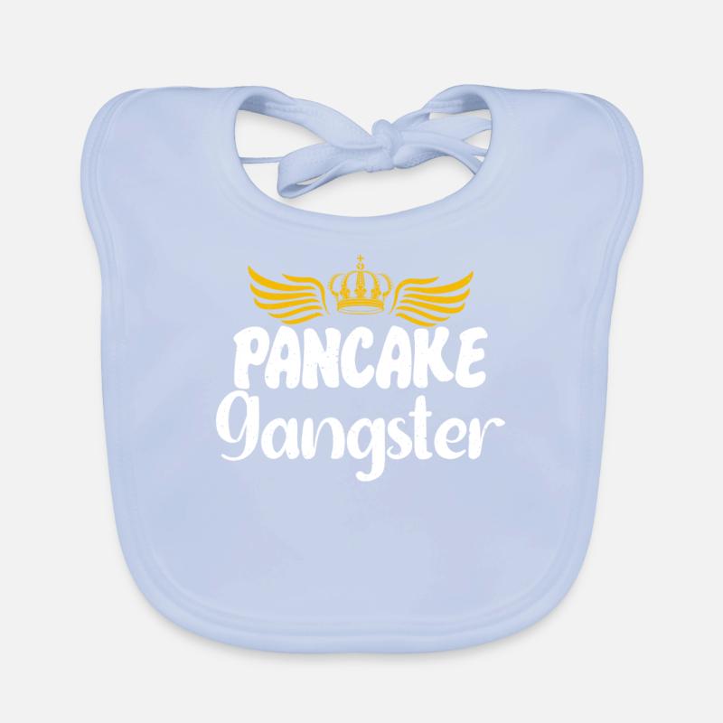 Pancake Lover Gift Organic Baby Bibs