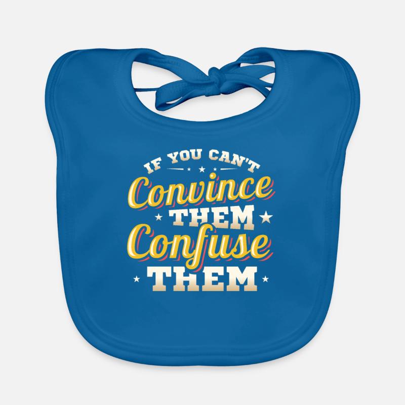 Debating Team, Confuse, Debating Organic Baby Bibs