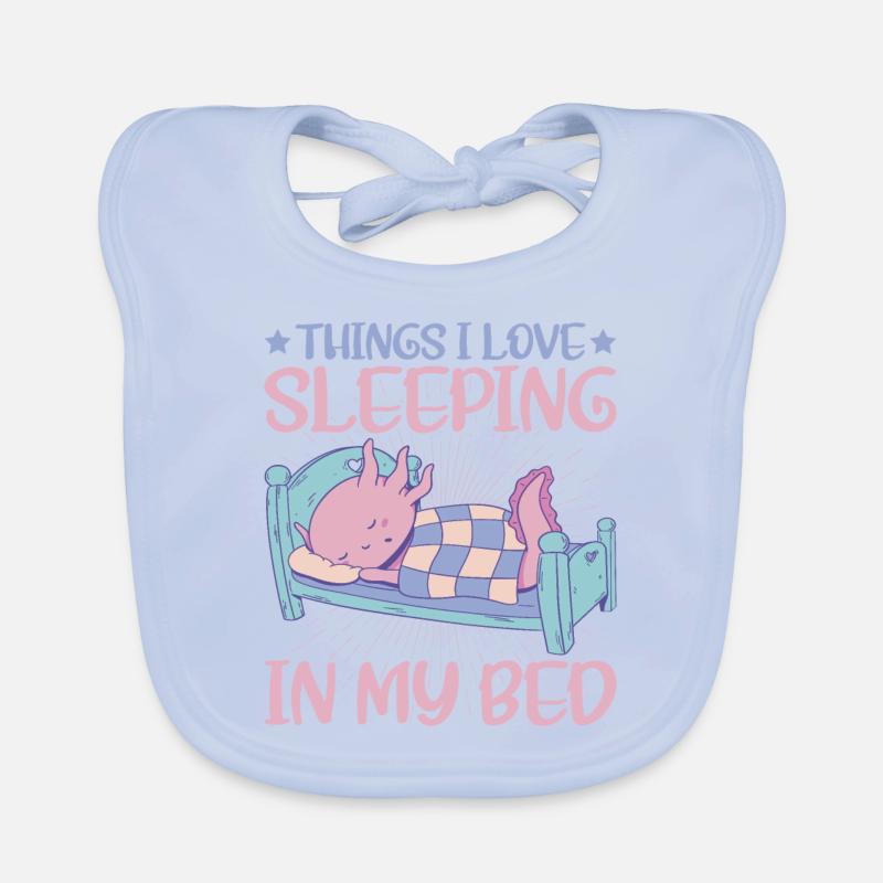 Les choses que j’aime, dormir dans mon lit 5 Bavoir bio Bébé