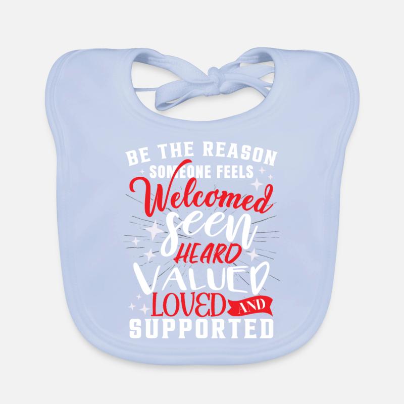 Social Worker Organic Baby Bibs