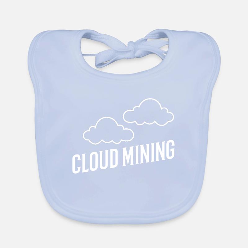 Cloud Mining Baby Bio-Lätzchen