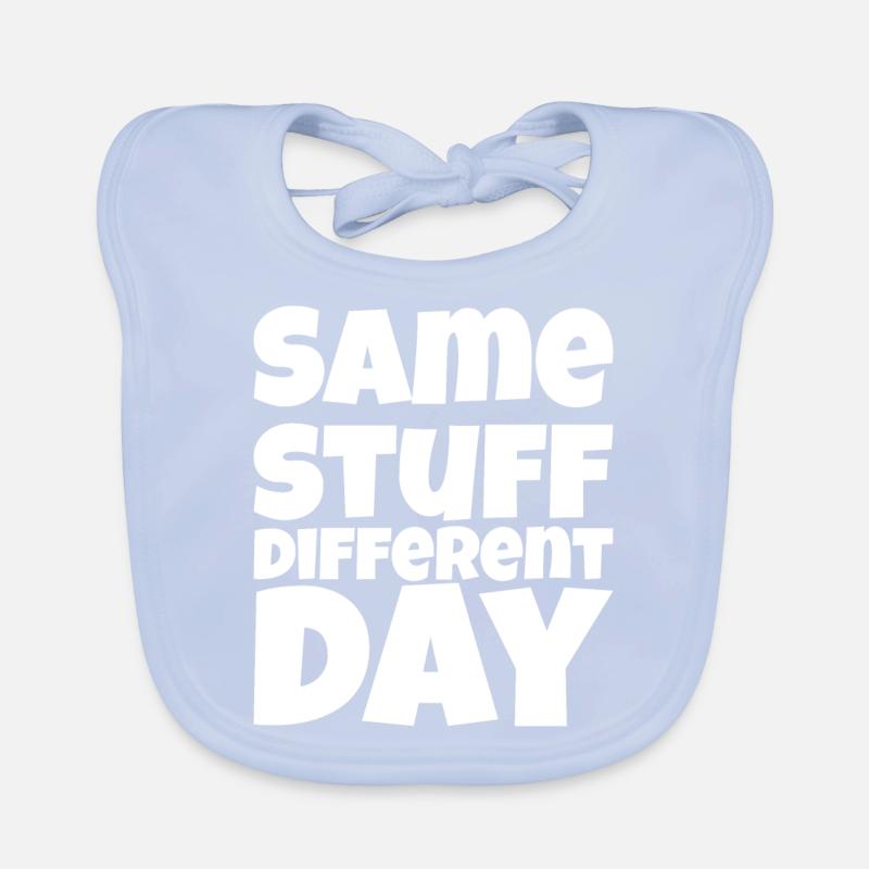 SSD Même chose, jour différent Bavoir bio Bébé