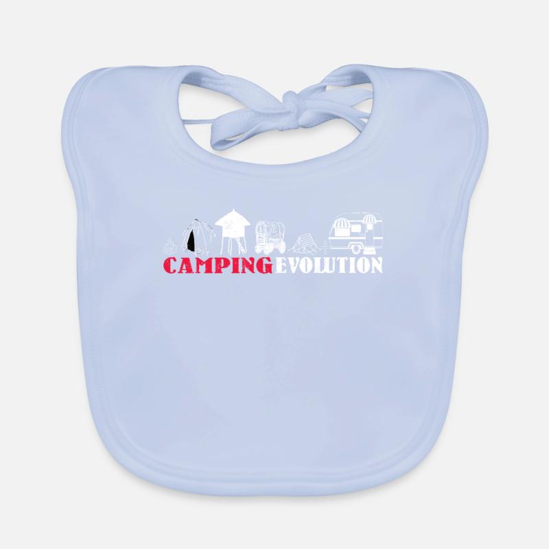 Camper Gift Idea Camping Bavoir bio Bébé
