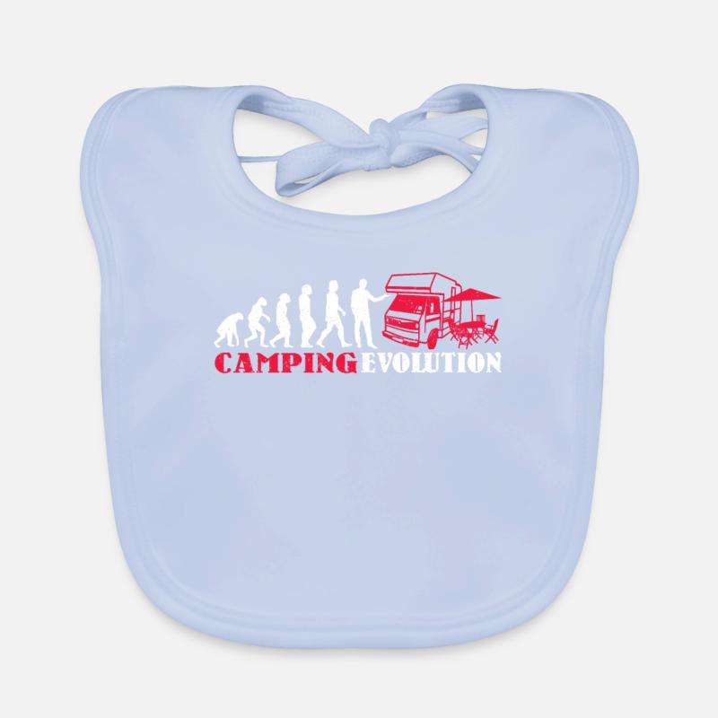 Camper Gift Idea Camping Bavoir bio Bébé