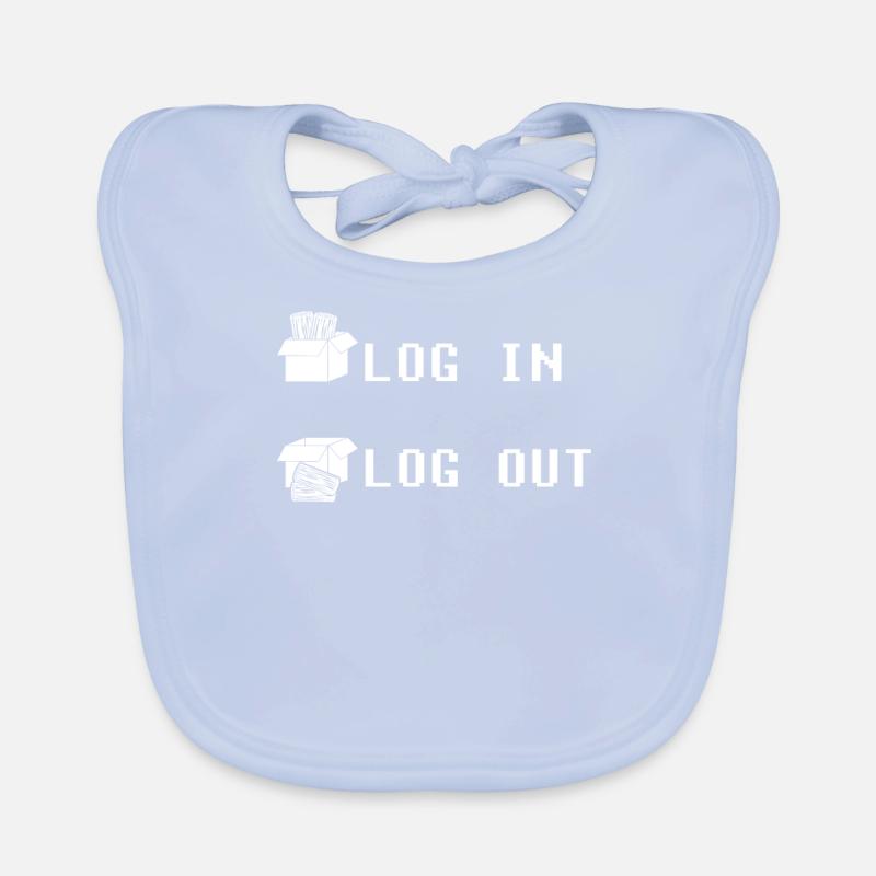 Développeur Codeur Programmeur Connexion Codage Bavoir bio Bébé