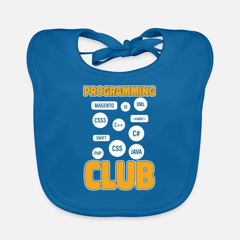 Developer Coder Programmer Association Organic Baby Bibs