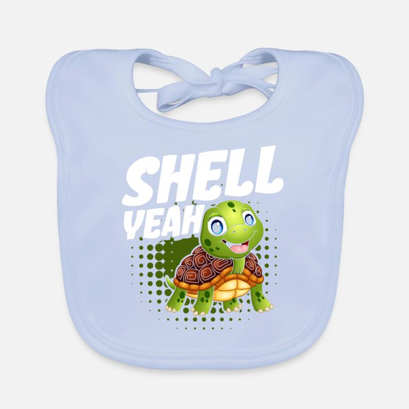 Shell Yeah Baby Bio-Lätzchen