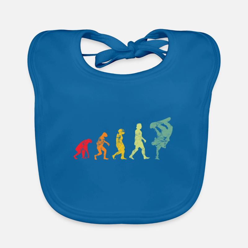 EVOLUTION SNOWBOARD Baby Bio-Lätzchen