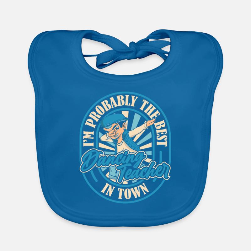 Dabs de professeur de danse Bavoir bio Bébé