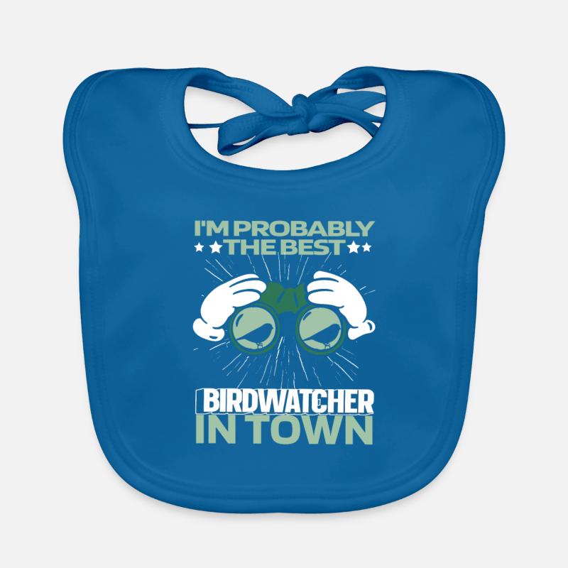 Birdwatcher Binoculars Organic Baby Bibs