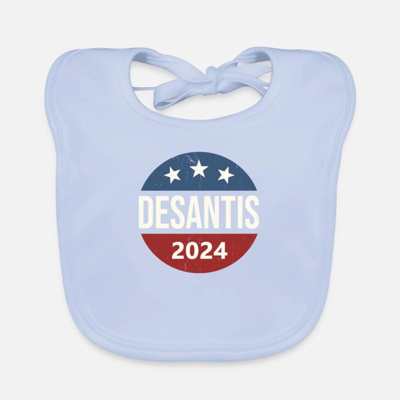 DeSantis 2024 Organic Baby Bibs