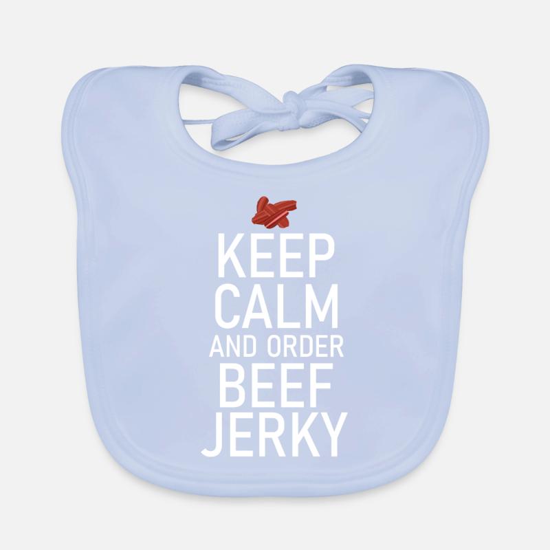 Beef Jerky Geschenk Beef Jerky Liebhaber Baby Bio-Lätzchen