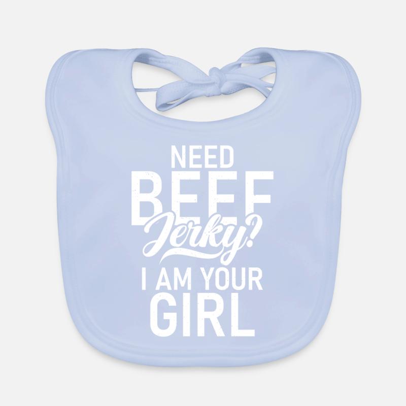Beef Jerky Gift Beef Jerky Lover Bavoir bio Bébé