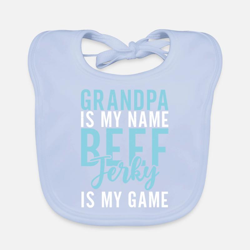 Beef Jerky Gift Beef Jerky Lover Bavoir bio Bébé