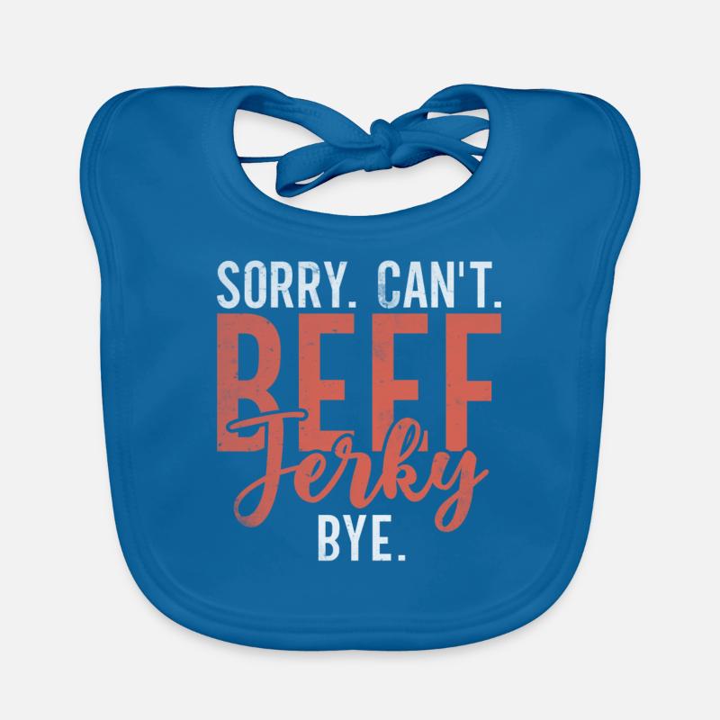 Beef Jerky Gift Beef Jerky Lover Bavoir bio Bébé