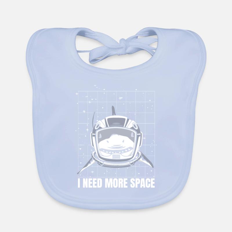 Shark Astronaut J’ai besoin de plus d’espace Bavoir bio Bébé