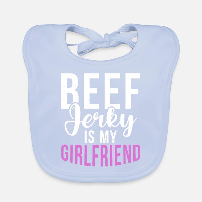 Beef Jerky Geschenk Beef Jerky Liebhaber Baby Bio-Lätzchen